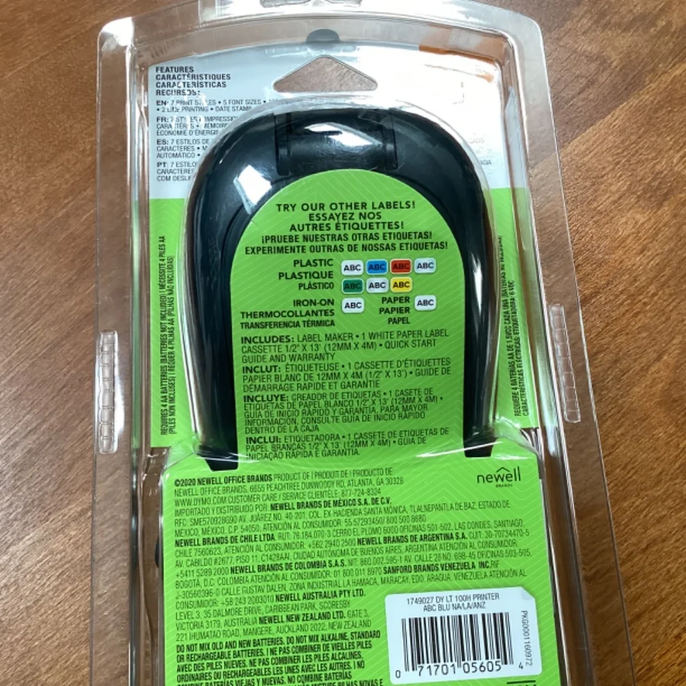 Dymo Letratag 100H Label Maker New